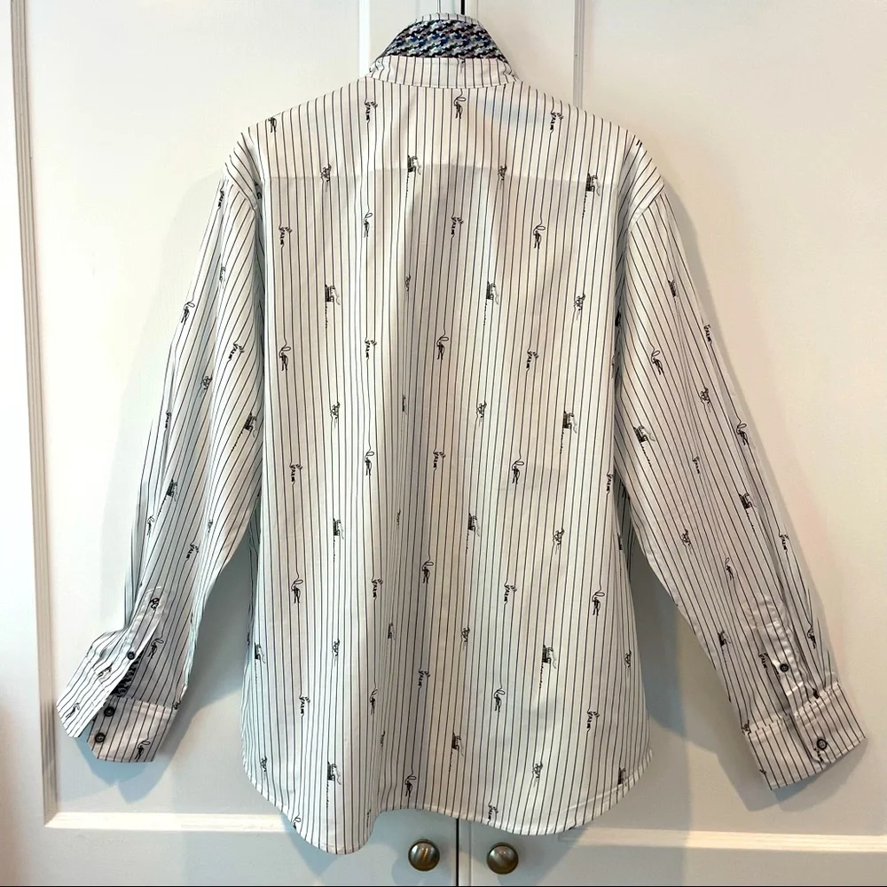 ROBERT GRAHAM ‘RUNAWAY TRAIN’ CLASSIC FIT LONG SLEEVE SHIRT